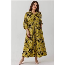 Платье  6145/08/Горчичный, черный