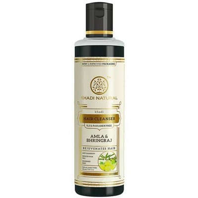 Khadi Natural Шампунь "Амла и Бринградж" без СЛС 210 мл