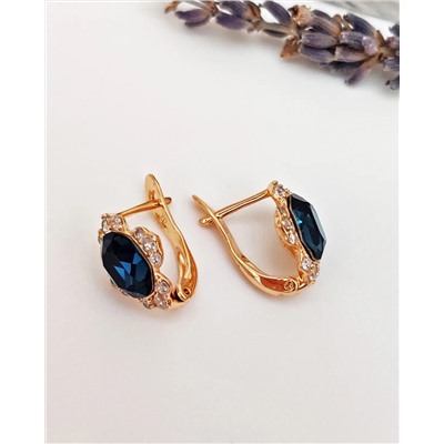 Серьги с кристаллами Swarovski