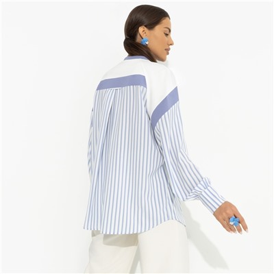 Свитшот комбинированный, Всплеск эмоций (blue)