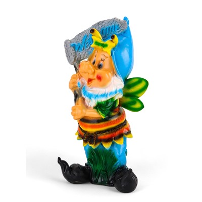 Садовая фигура из гипса «Гном с сачком», 50×20×17 см