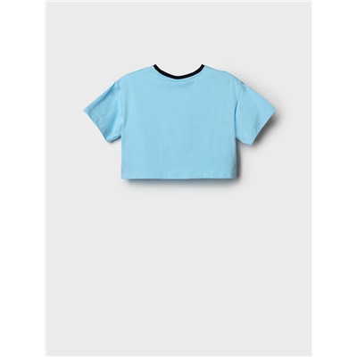 Фуфайка трикотажная для девочек (футболка)