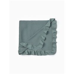 Скатерть «Этель» Ivory, 150×116+/-3 см, 100% лён, мятная, 170 г/м²