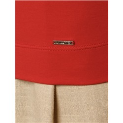 Топ из премиального хлопка с эластаном