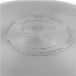 18027-1 Набор кастрюль 6пр "Swisgold" (х4)