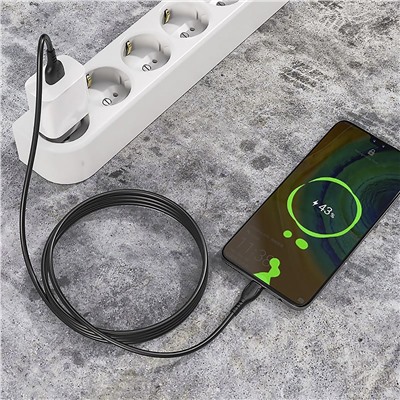 Кабель USB - Type-C Borofone BX51 15W 100см 3A  (black)