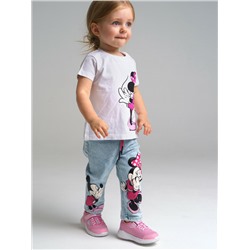 Брюки детские текстильные джинсовые для девочек