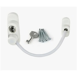 Ограничитель открывания окна с тросом 23см