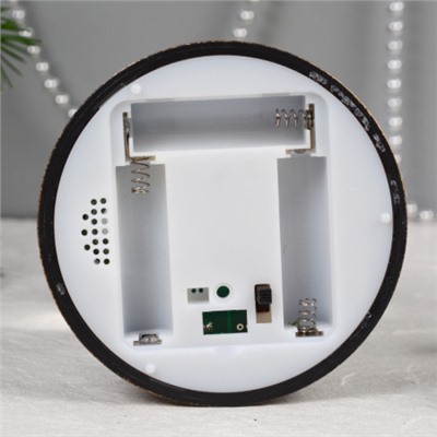 Светильник настольный новогодний 11х11х24 см / NG206-57 /уп 12/ музыкальный