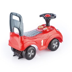 Машина-каталка My 1st, с клаксоном, красная