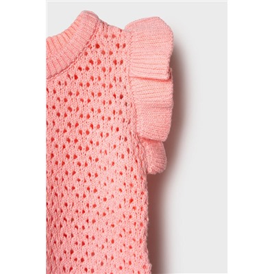 Комплект детский трикотажный для девочек: джемпер (футболка), шорты PLAYTODAY, 1239661