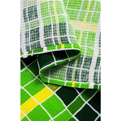 Полотенце пляжное Яркая клетка НАТАЛИ, 1001691