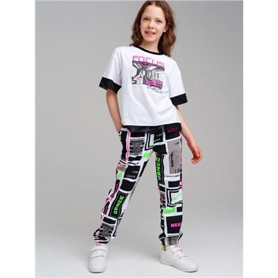 Брюки трикотажные для девочек