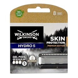 Кассеты для бритвы Schick (Wilkinson Sword) HYDRO-5 Skin Protection Premium Edition (8шт)