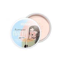 LUX visage Пудра-фиксатор рассыпчатая Forever MATT! super FIX тон Бесцветный /4
