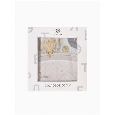 Скатерть «Этель» Classic style 180×145 см ±3 см, 100% хлопок, саржа 190 г/м², с ВГМО