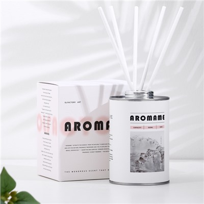 Набор диффузор ароматический Aromame, гардения жасминовидная, 500 мл, круглая банка