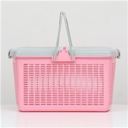Корзина 47×36×27.5 см, нежно розовый