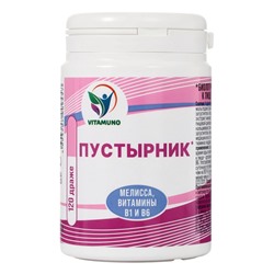 Пустырник Vitamuno, мелисса, витамины B1 и B6, 120 таблеток