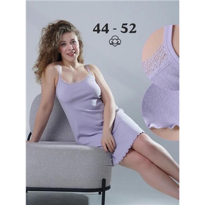 Сорочка женская WSt /13 (Светло-сиреневый)