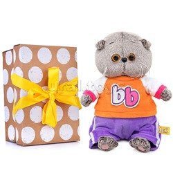 Кот Басик BABY в костюмчике в стиле спорт-шик