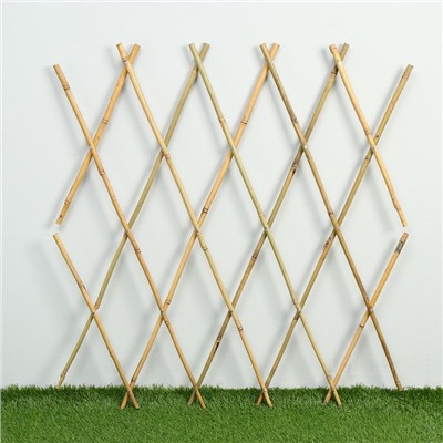 Ограждение декоративное, 90×90 см, бамбук, Greengo
