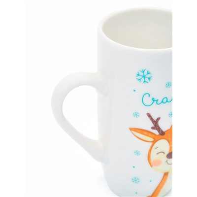 Кружка новогодняя керамическая «Счастья», 240 мл