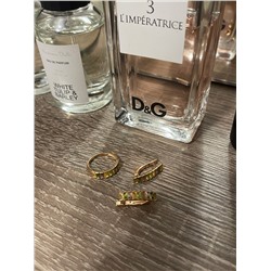 Кольцо из золочёного серебра с плавленым кварцем цвета турмалин 925 пробы 1-199з2