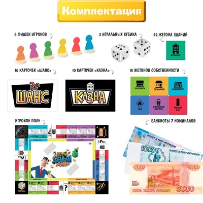Настольная экономическая игра-бродилка «Делай деньги»