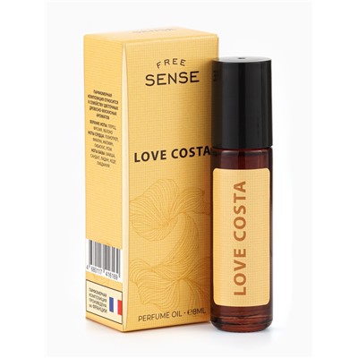 Парфюмерное масло женское Free Sense Love Costa, 8 мл (по мотивам Lacoste Pour Femme (Lacoste)