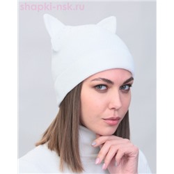 S 713 Шапка с ушками (56-58)