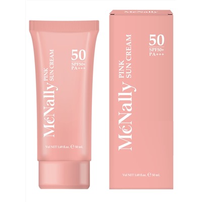 MCNALLY - КРЕМ СОЛНЦЕЗАЩИТНЫЙ РОЗОВЫЙ PINK SUN CREAM, 50 МЛ
