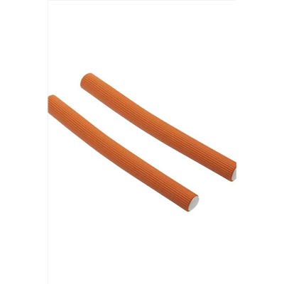 Dewal Beauty Бигуди-бумеранги для волос, оранжевый, Ø 17 мм, 18 см, 10 шт. KRISTALLER, 1232012