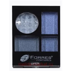 Farres Тени 4-цвета тон 06 голубые 1011