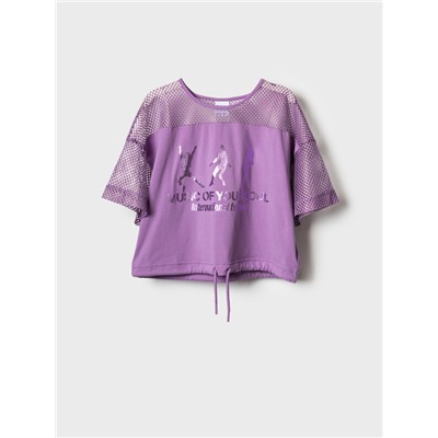 Джемпер трикотажный для девочек (футболка)