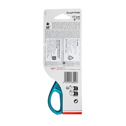 Ножницы 17 см Maped ESSENTIALS GREEN DECO эргономичные, симметричные, в блистере, МИКС