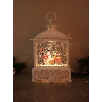 Светильник Новогодний светодиодный 18x8x27 см / WDL-24073B /уп 8/ музыкальный