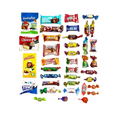 Сладкий новогодний подарок «Маша и Медведь», детский, 750 г