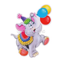 Украшение на скотче 263х318мм "До свидания, Детский Сад"