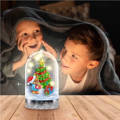 УЦЕНКА Набор для творчества «Новогодний ночник, ёлочка»