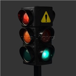 Светофор большой напольный, в коробке