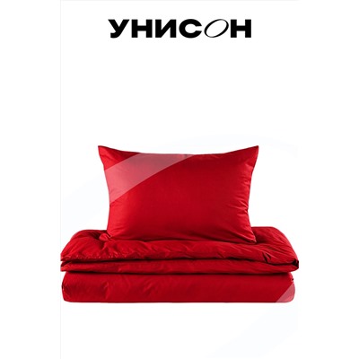 КПБ перкаль Унисон Unicolor 50х70 / 70х70 рис. 86221-4 Obsession