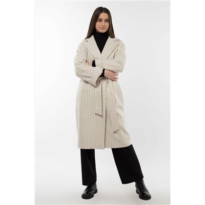 01-10505 Пальто женское демисезонное "Classic Reserve" (пояс)