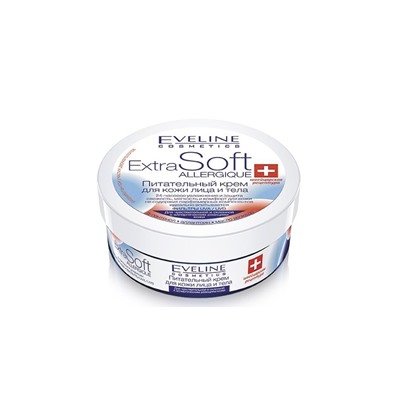 EVELINE Extra soft Питательный крем для кожи лица и тела для чувствительной кожи 200мл