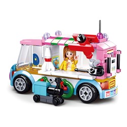 Конструктор «Розовая Мечта. Минивэн», 143 детали