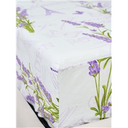 Простыня бязь на резинке - Лаванда