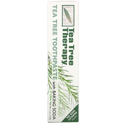 Tea Tree Therapy, зубная паста с экстрактом чайного дерева и пищевой содой, 142 г (5 унций)