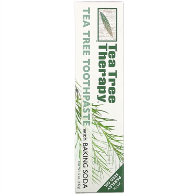 Tea Tree Therapy, зубная паста с экстрактом чайного дерева и пищевой содой, 142 г (5 унций)