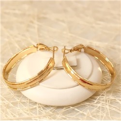 Серьги позолота  H01-10153