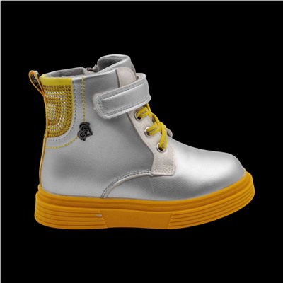 Ботинки демисезонные PV600-2-4 серебро